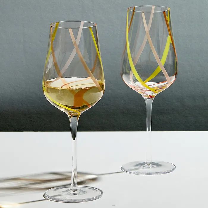 Anton Studio Rio Citrus Wine Glasses, Set of 2 - Image 3