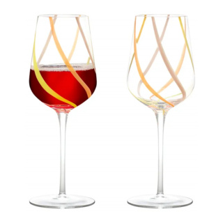 Anton Studio Rio Citrus Wine Glasses, Set of 2