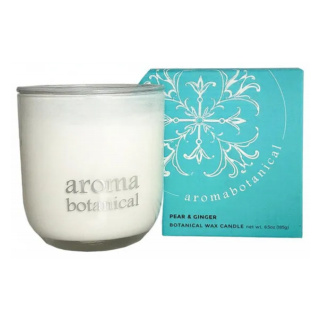 AromaBotanical Wax Candle: Pear & Ginger, 185g