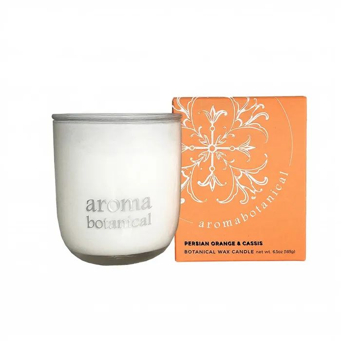 AromaBotanical Wax Candle: Persian Orange & Cassis, 185g - Image 2