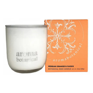 AromaBotanical Wax Candle: Persian Orange & Cassis, 185g