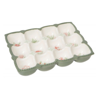 Danica Studio Camellia Stoneware Egg Holder