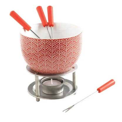 Mastrad Chocolate Fondue Set, Rising Sun - Image 2