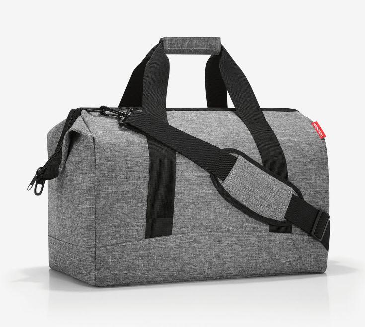 Reisenthel All Rounder Bag, Twist Silver, Large - Image 3