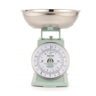 Salter Timeless Mechanical Kitchen Scale, Sage