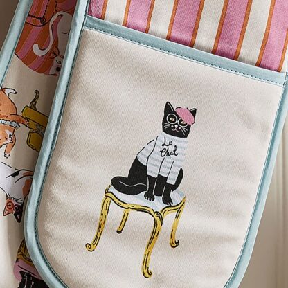 Ulster Weavers Double Oven Glove, Cool Cats - Image 4