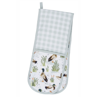 Ulster Weavers Double Oven Glove, Farmhouse Ducks