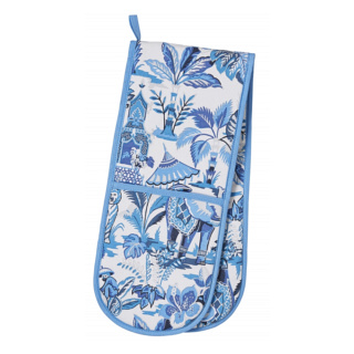 Ulster Weavers Double Oven Glove, India Blue