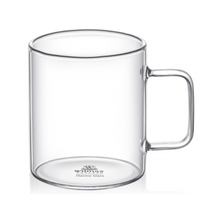 Wilmax Thermo-Glass Cup, 250ml, Set of 6