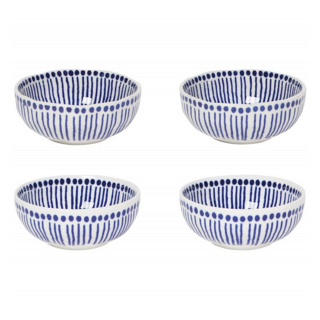 Danica Studio Pinch Bowls, Sprout Stamped, Set of 4