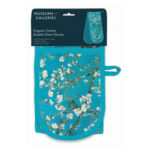 Museums & Galleries Organic Cotton Oven Gloves, Almond Blossom