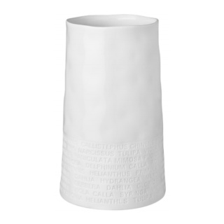 Räder Porcelain Vase, Poetry, Wide