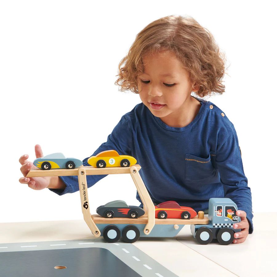 Tender Leaf Toys: Car Transporter - Image 4