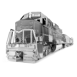 Metal Earth: Freight Train Set (includes Engine + 4 Cars)