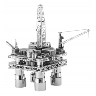 Metal Earth: Offshore Oil Rig & Tanker Gift Set