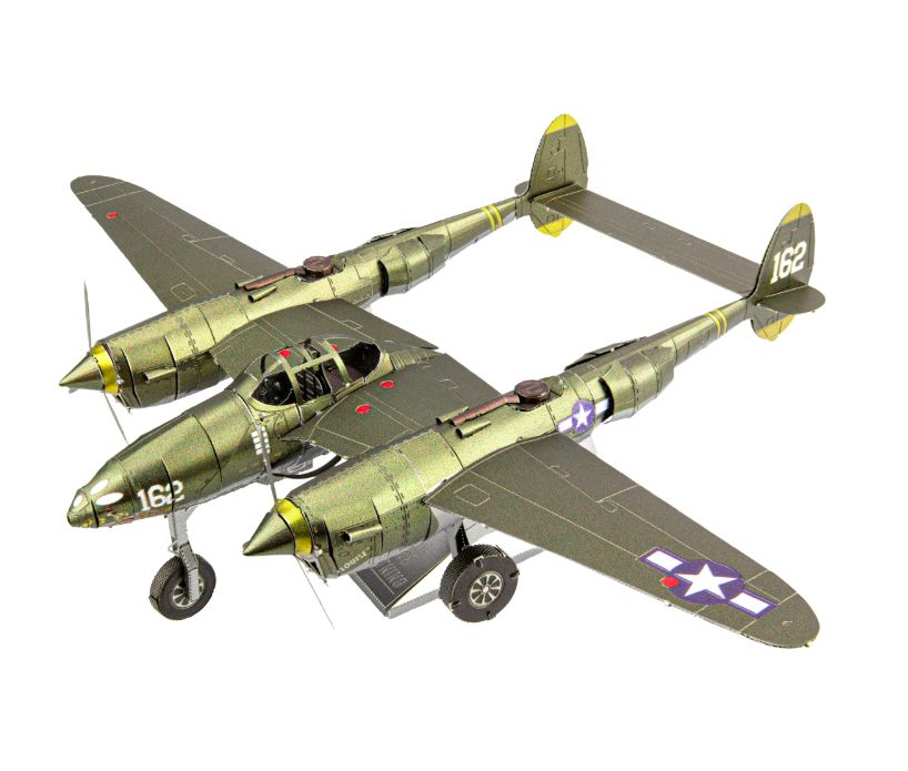 Metal Earth (Premium Series): P-38 Ligthning - Image 2