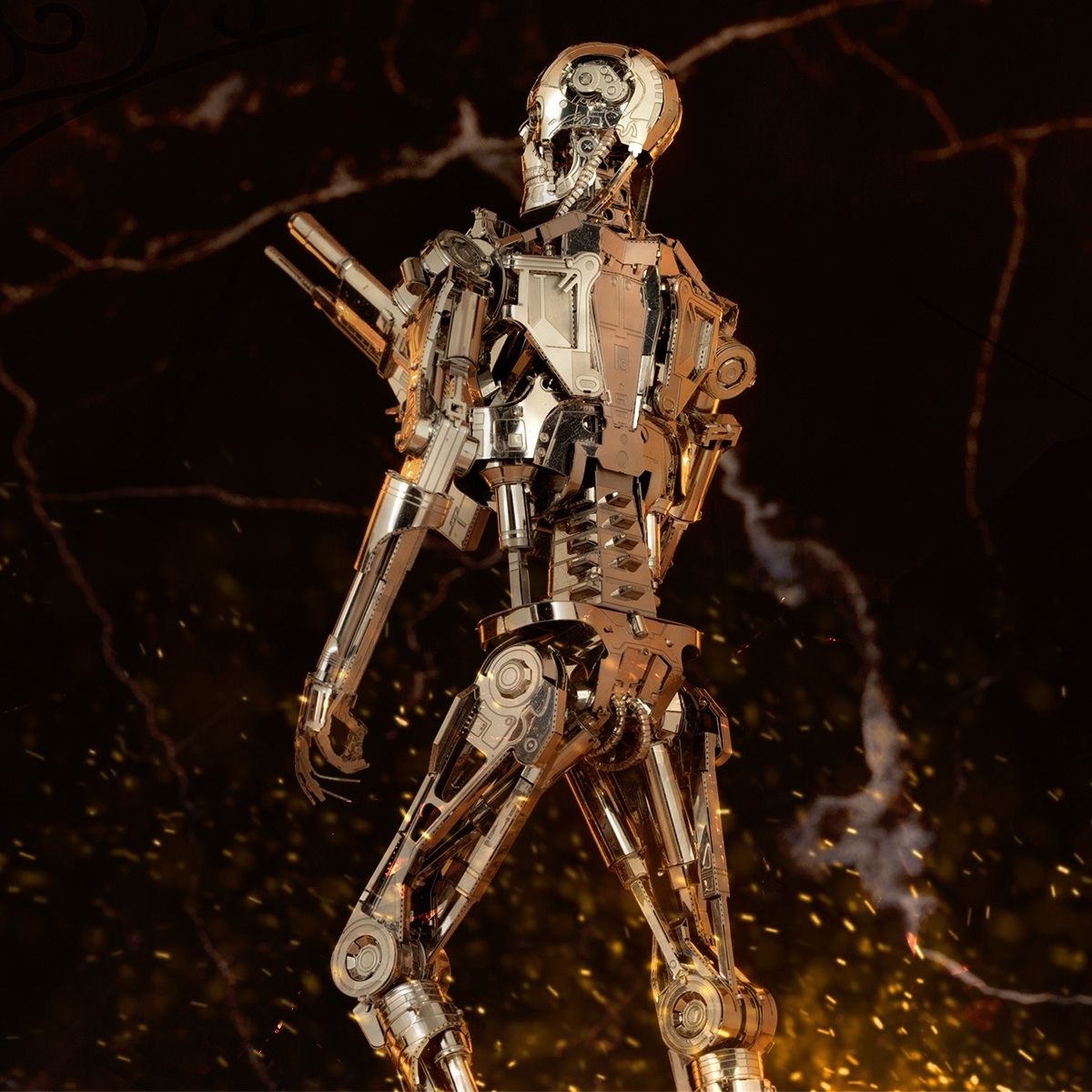 Metal Earth (Premium Series): Terminator T-800 Endoskeleton - Image 5