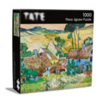 Museums & Galleries Jigsaw Puzzle, 1,000pc, Farms near Auvers