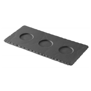 Revol Basalt Tray with 3 wells