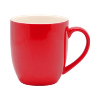 Rockingham Mugs, 350ml, Red, Set of 6
