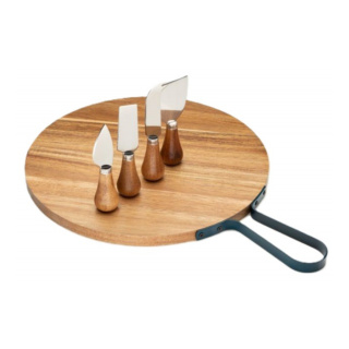 Taylors Acacia Serving Board & Cheese Knife Set