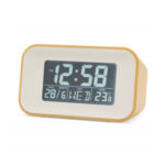 Acctim Alta Reflection LCD Alarm Clock, Mustard