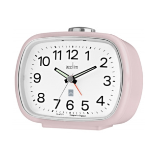 Acctim Camille Alarm Clock, English Rose