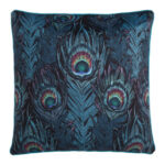 Ulster Weavers Cushion Cover: Dandy Peacock, Teal, 55x55cm