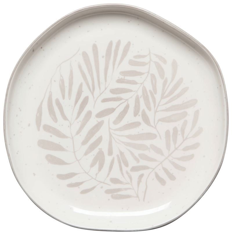 Danica Studio Groove Stamped Appetizer Plate, 17cm, Set of 2 - Image 2