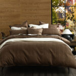 Hedge Duvet Set, Chestnut