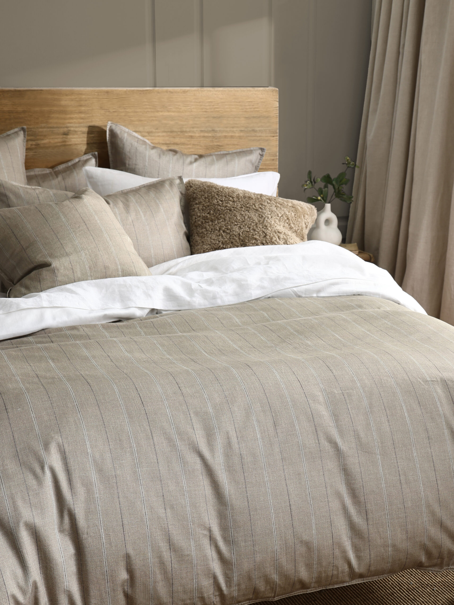 Hedge Duvet Set, Natural - Image 2