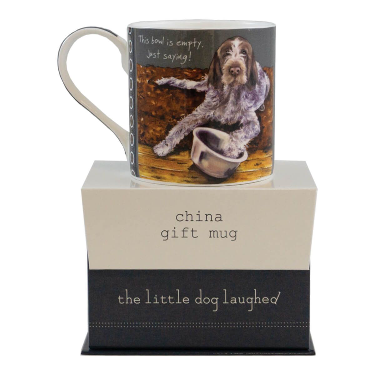 Little Dog Laughed Boxed Mug, Empty Bowl - Image 3