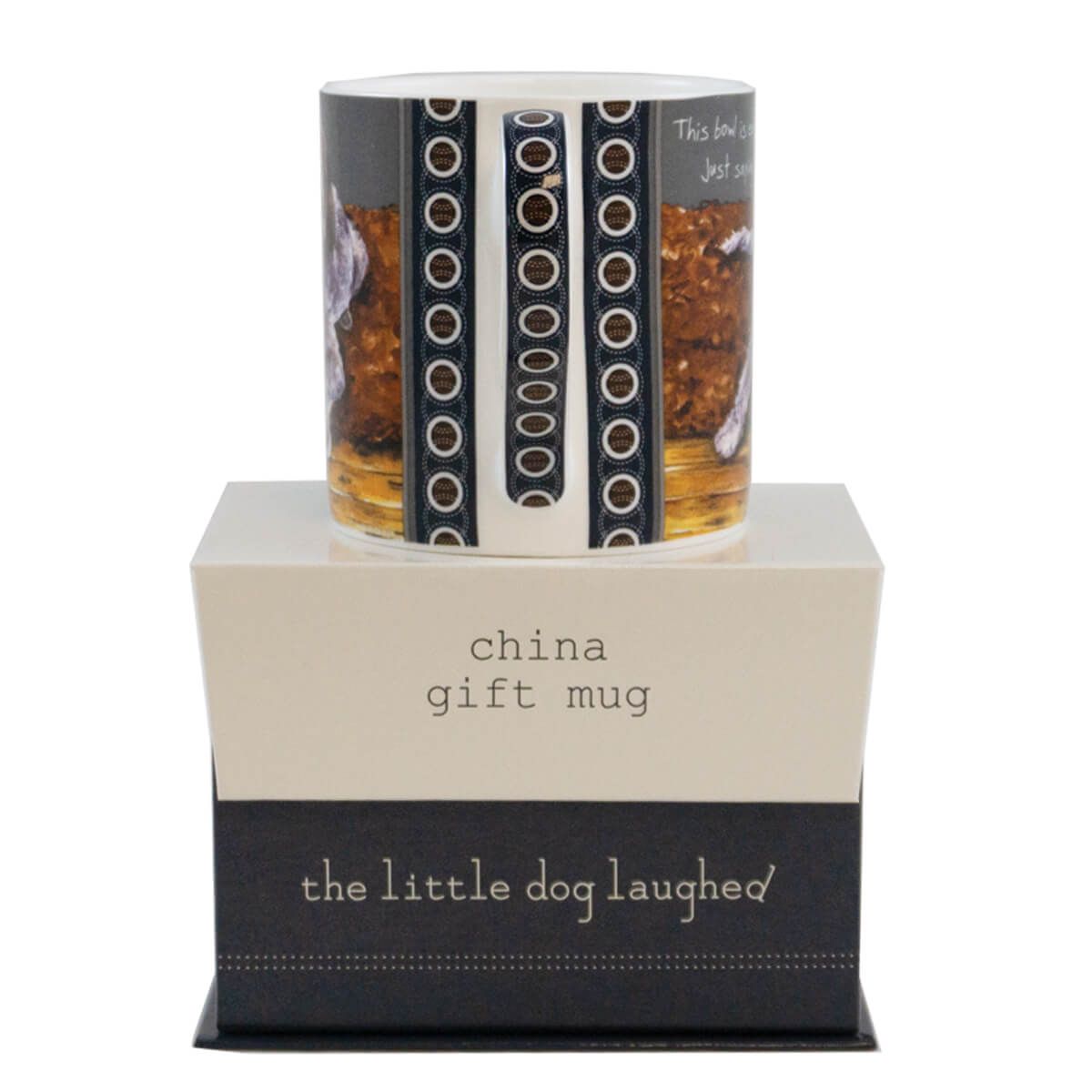 Little Dog Laughed Boxed Mug, Empty Bowl - Image 4