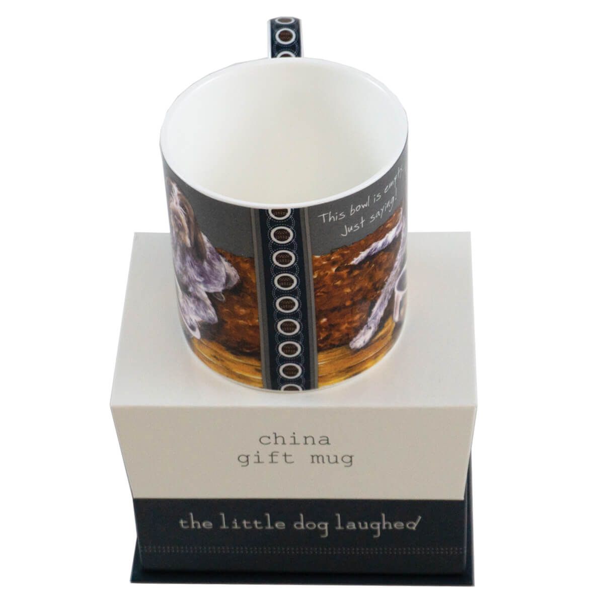 Little Dog Laughed Boxed Mug, Empty Bowl - Image 5