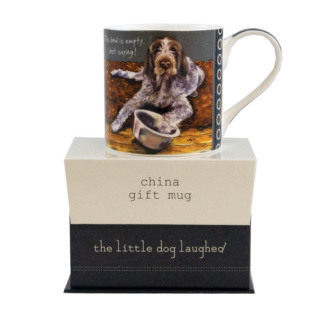 Little Dog Laughed Boxed Mug, Empty Bowl
