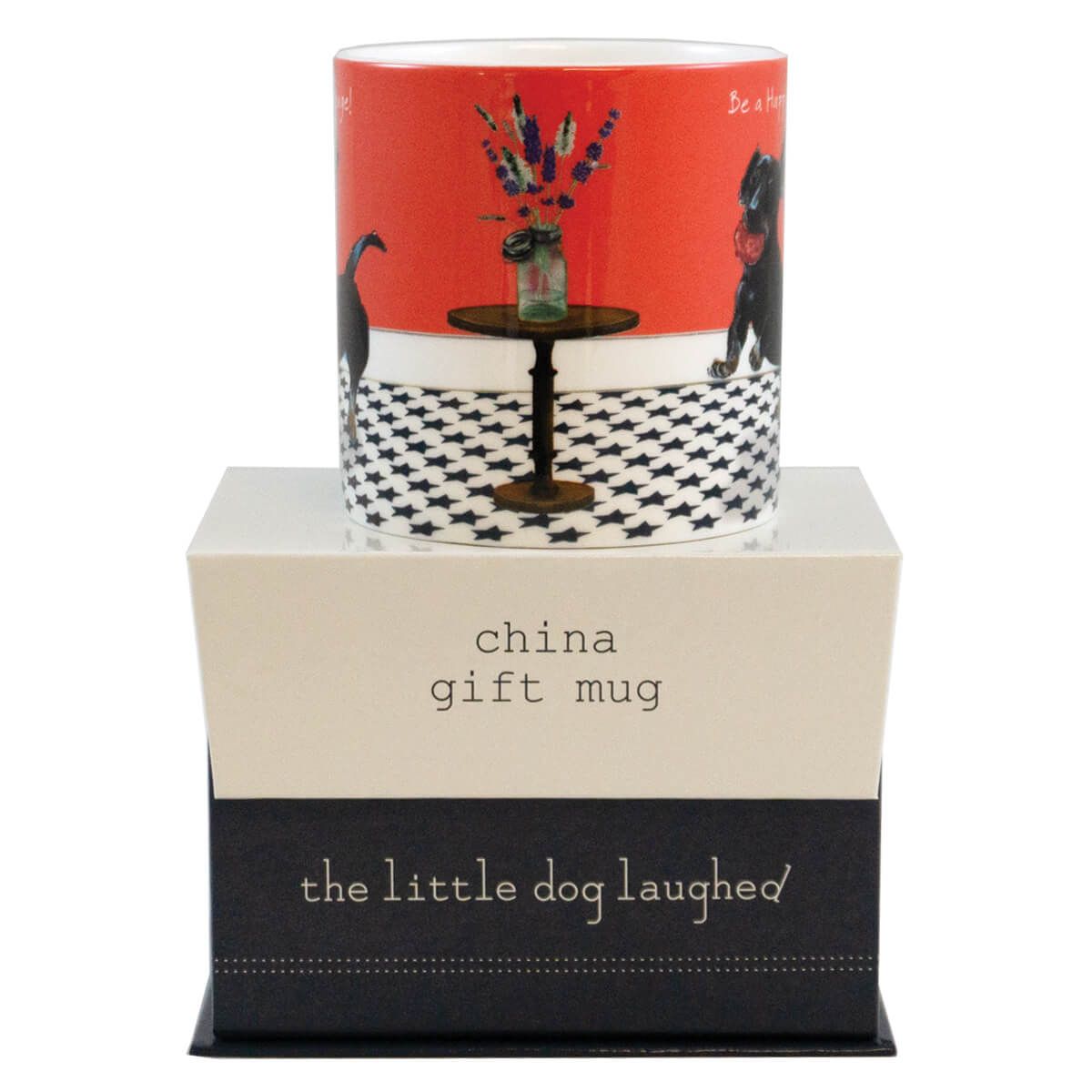 Little Dog Laughed Boxed Mug, Happy Sausage - Image 4