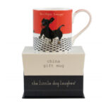 Little Dog Laughed Boxed Mug, Happy Sausage