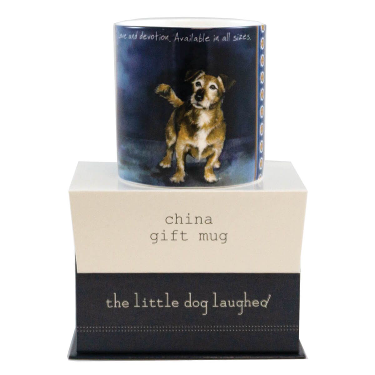Little Dog Laughed Boxed Mug, Love and Devotion - Image 2