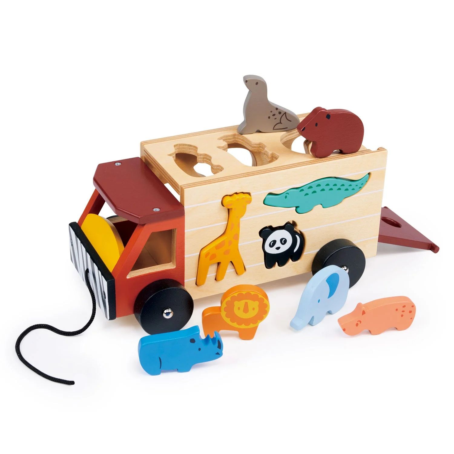Mentari: Shape Sorting Safari Truck - Image 5