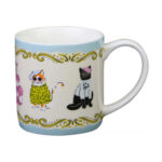Ulster Weavers New Bone China Mugs, Cool Cats, Set of 2