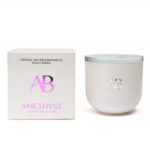 AromaBotanicals Crystal Infused Scented Jar Candle, Amethyst