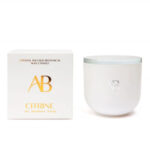 AromaBotanicals Crystal Infused Scented Jar Candle, Citrine