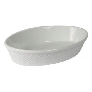 BIA Cordon Bleu Baker with Diamond Texture, Oval