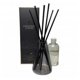 W Scented Reed Diffuser: Sandalwood & Myrrh, 200ml