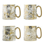 BIA Cordon Bleu Mugs, Animals, Set of 4