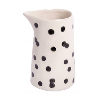 Caroline Gardner Jug, Black Spots, 200ml