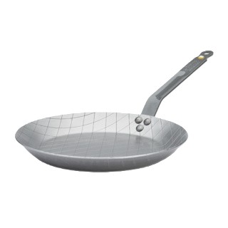De Buyer Steel Steak Pan, Mineral B Element, 28cm