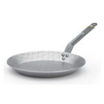 De Buyer Steel Steak Pan, Mineral B Element, 24cm