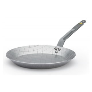 De Buyer Steel Steak Pan, Mineral B Element, 24cm