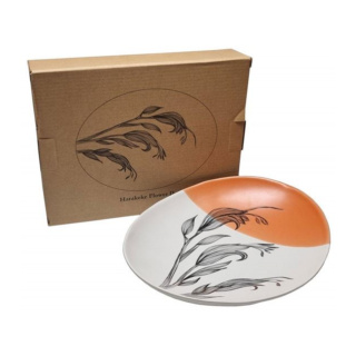 Jo Luping Design Porcelain Bowl, Harakeke Flower, 24cm